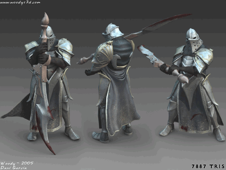 3D角色欣赏―武士