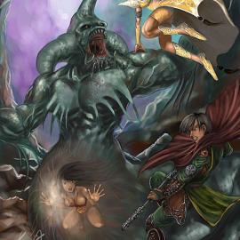 克舟精美手绘插画