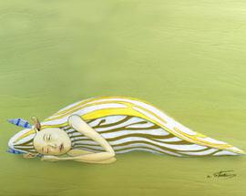 插画艺术喜　翔－花妖