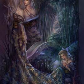 Azhrarn瑰丽梦境插画