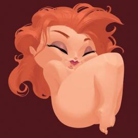 时尚插画：Arthur de Pins 可爱小色女（组图）