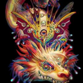 一组色彩艳丽的日本插画( 组图)