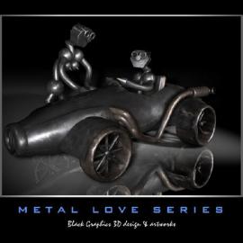 极富创意的金属卡通形象“METAL LOVE SERIES”