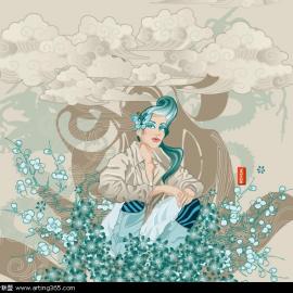 分享MT的一套插画