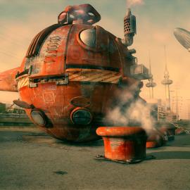 科幻主题优秀CG作品