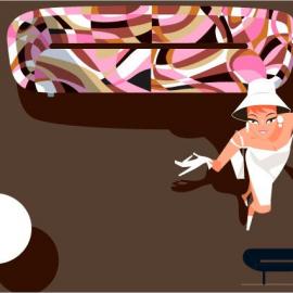 一组优秀国外广告插画欣赏(组图)