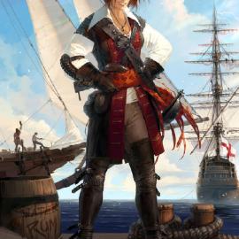 韩国人物设定系列插画(组图)