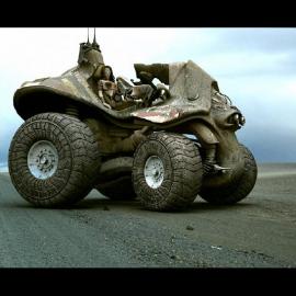 Neil Maccormack最新的CG作品-ladydriver