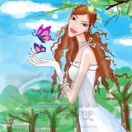 一夏飘雪原创插画欣赏[联盟会员作品]