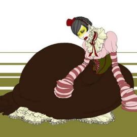 风格另类的手绘插画 浓艳的美感