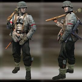 推荐：3D冬装德国WAFFEN SS士兵