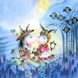 精彩！黑白边缘手绘儿插系列之六