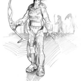 rof lounge人物角色概念设计