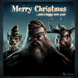 Par Olofsson精彩CG作品：Merry Christmas