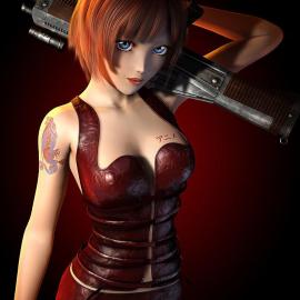 精彩手绘美女系列