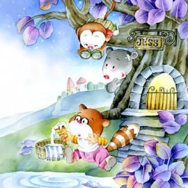 精彩！黑白边缘手绘儿插系列之二