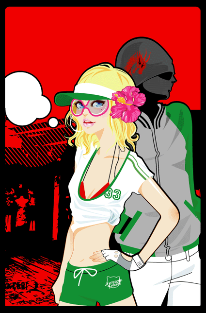 苹果NANA新锐插画（最新作品）