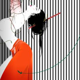 大师笔下的日本艺妓（一）