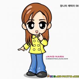 为超女们设计的漫画形象(组图)