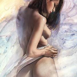 日本画家野中升的画集（一）