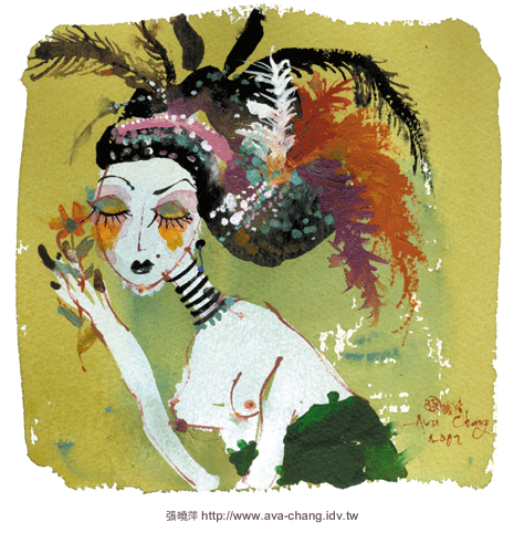 张晓萍的插画作品