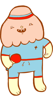 Ping-Pong插画造型秀