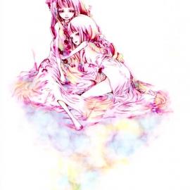 温暖色彩中的冰冷