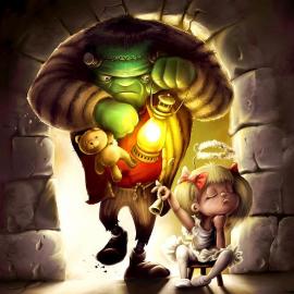 超可爱三维卡通动物作品