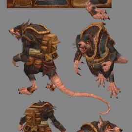 Brian Jones "鼠人“作品