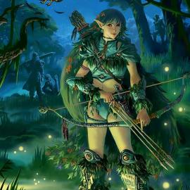 梦幻系列作品－夜之精灵