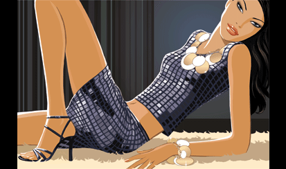 Jason Brllks插画 : 都市里的女人（二）