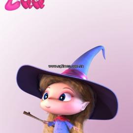原创三维动画片《淘气小女巫》[图]