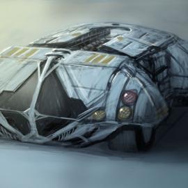 科幻概念背景原画大师迪兰科尔作品（一）