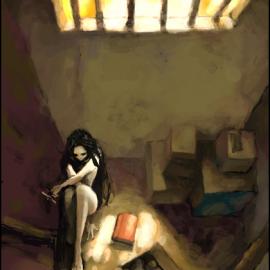 简约而漂亮的时尚插画