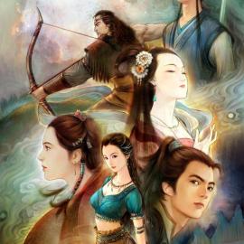 富有民族特色的手绘插画作品（一）