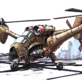 《红色警戒2》概念设定草图