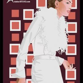 Xiuduo 时尚美女矢量插画（二）