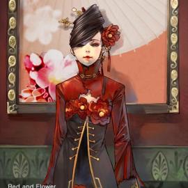 韩国朴智媛插画作品欣赏[17组图]