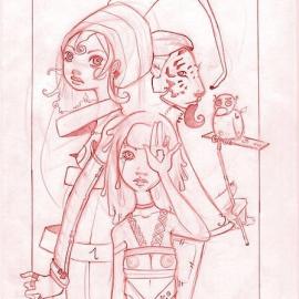 传统手绘速写本系列（一）