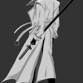 [原创]矢量绘制《浪客剑心》--四乃森苍紫