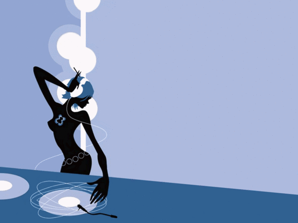 矢量美女欣赏5张