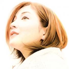 美丽的人――淡淡彩铅画