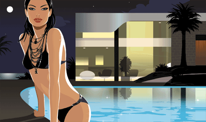 精彩美女插画16张