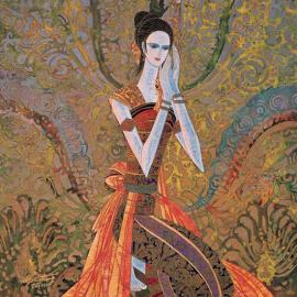 云南现代重彩画欣赏