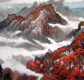 李维康风景画欣赏优秀山水作品