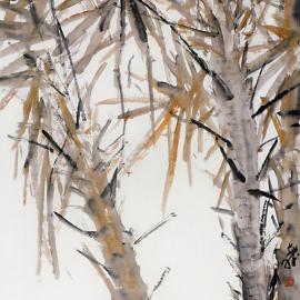 水墨清华――朱大醉大写意花鸟画展作品欣赏