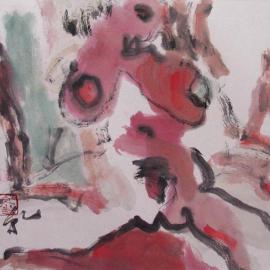 迹象境――钟孺乾彩墨小品展作品欣赏