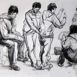 中国美术学院优秀速写作品