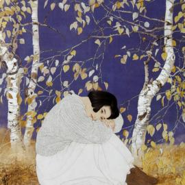 何家英国画作品欣赏