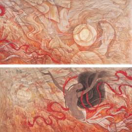 冯长江国画人物欣赏二